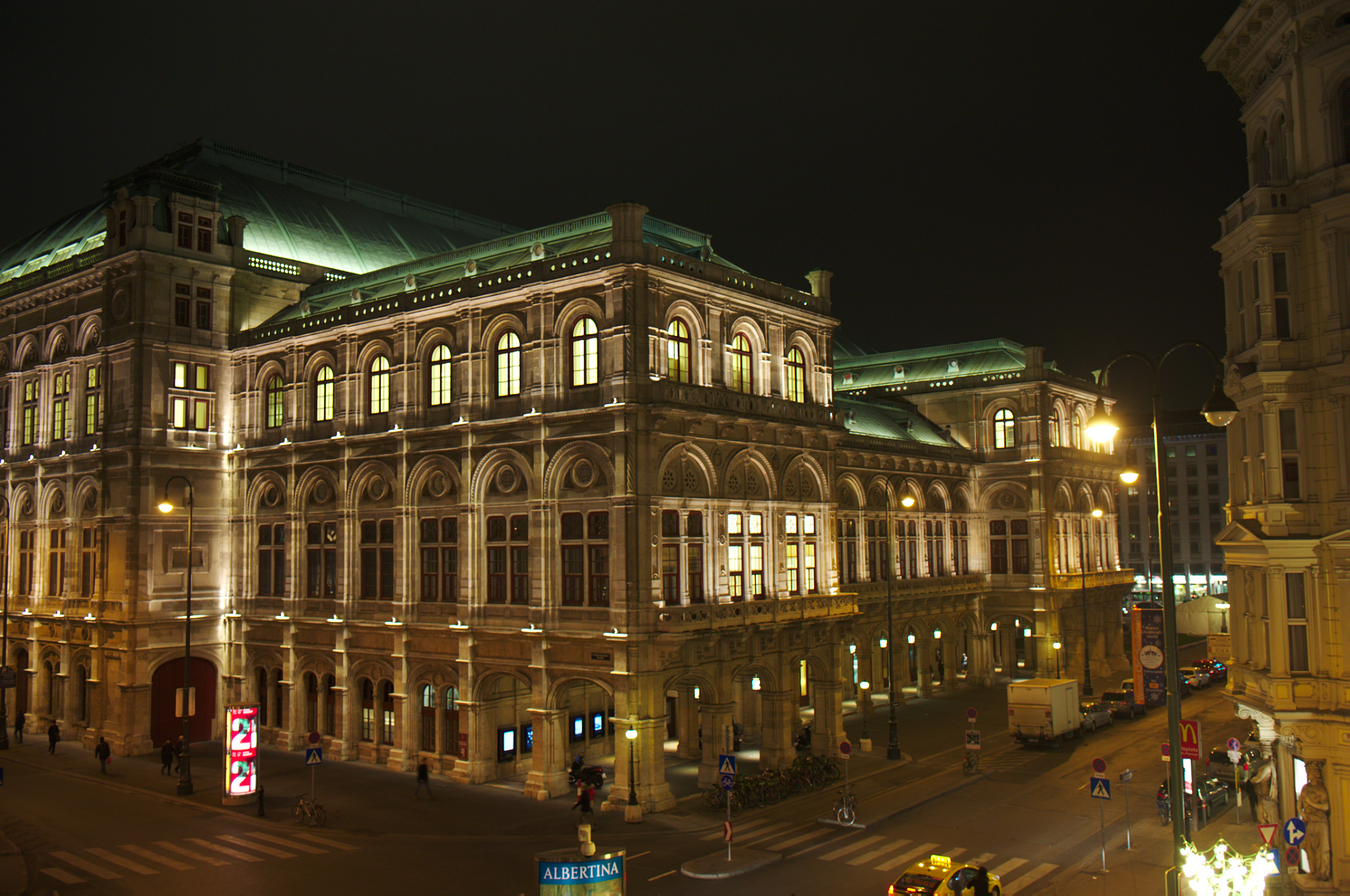 Operagebouw in Wenen