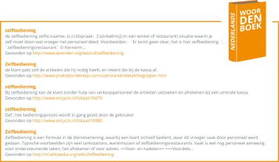 Self Service BI, drie smaken zelfbediening