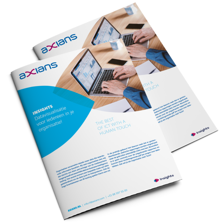 Axians brochure datavisualisatie Insights