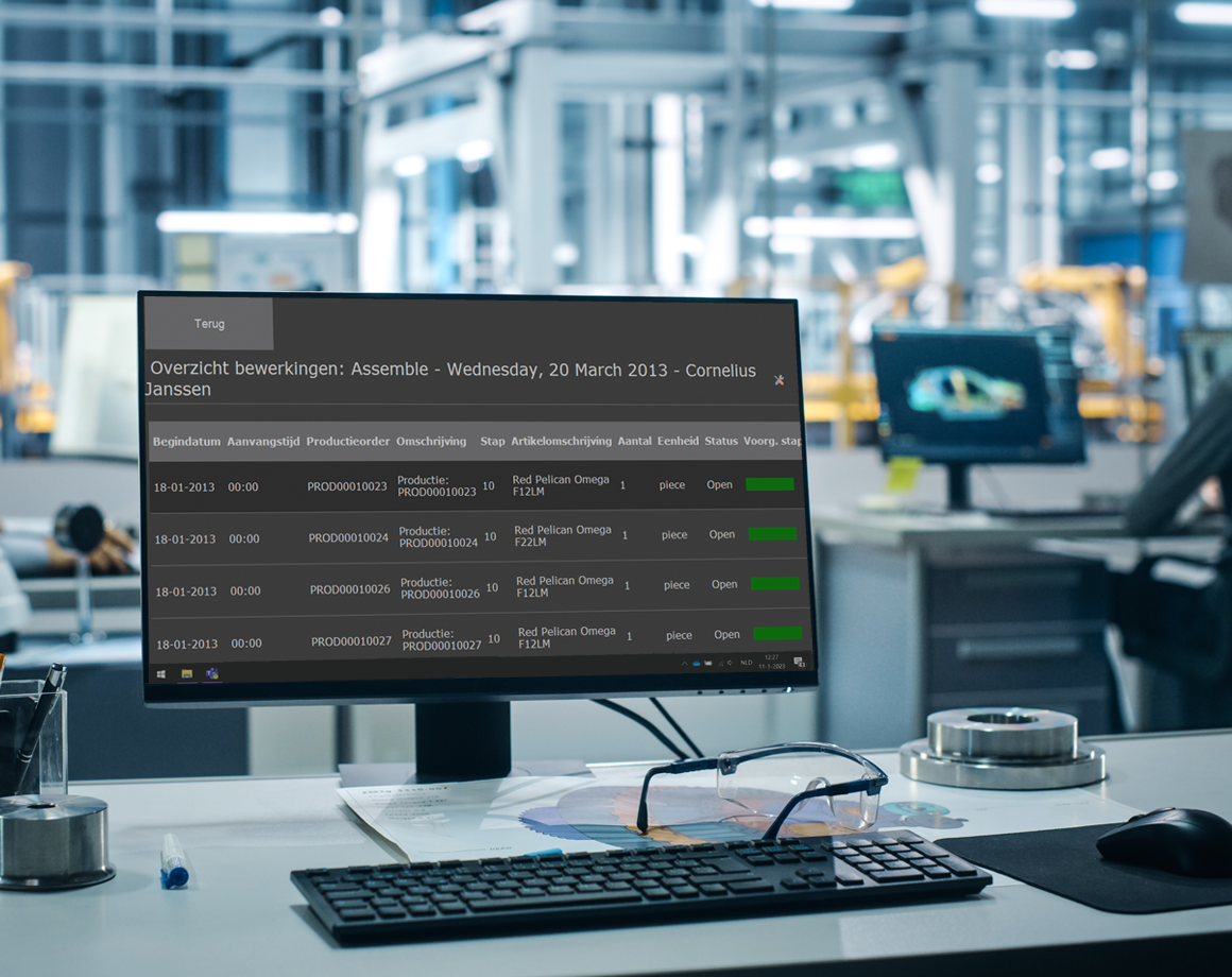 Digitaliseren productproces met Exact