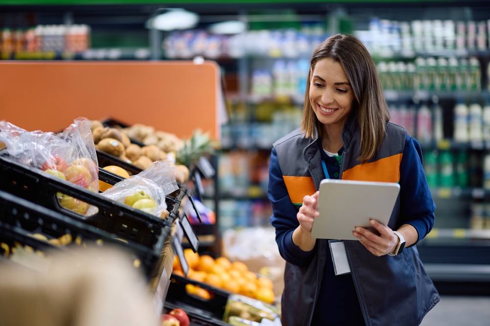 eindejaarbalans supermarkt