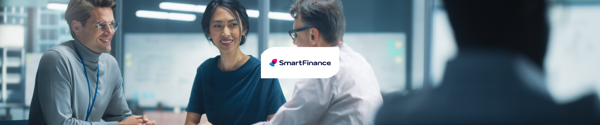 Landing pagina header Smart Finance