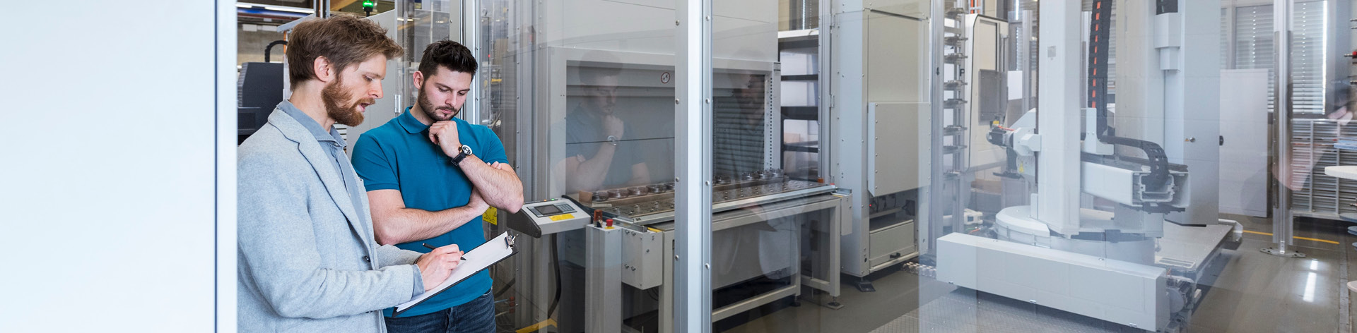 Sfeerbeeld in de fabriek