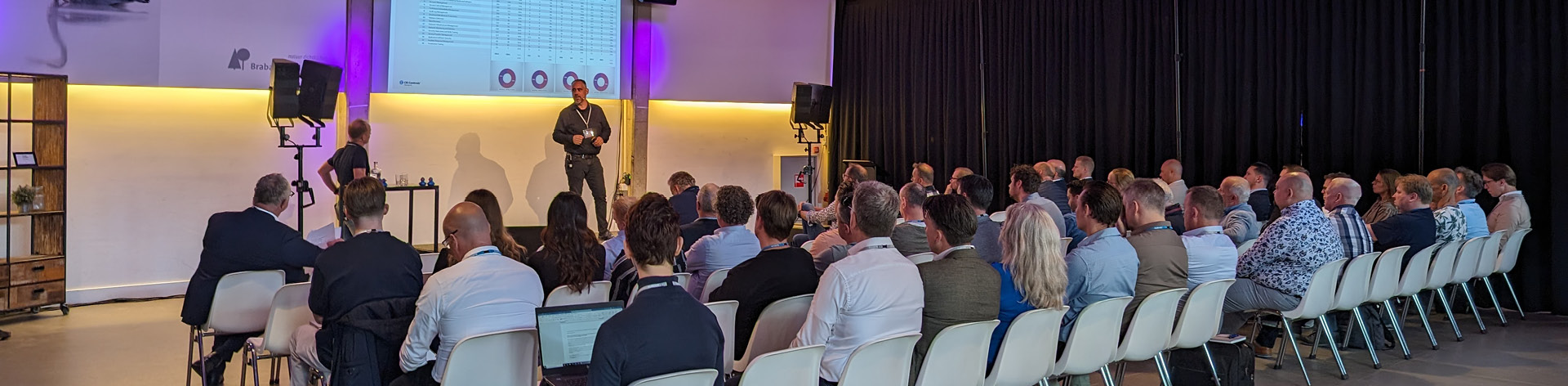 Foto van een Cyber Security Event sessie ten behoeve van headerafbeelding
