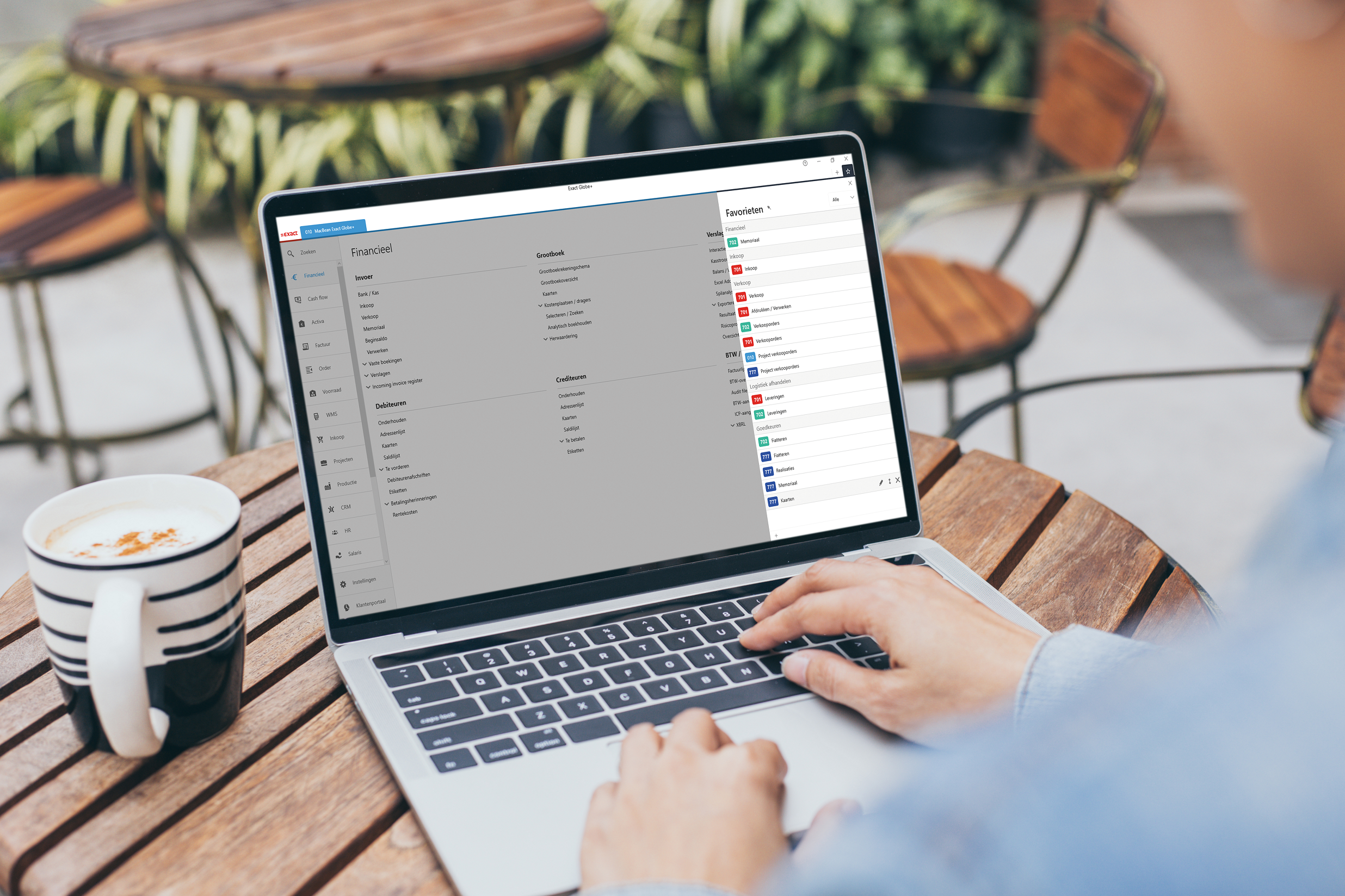 functionaliteiten Exact Globe+