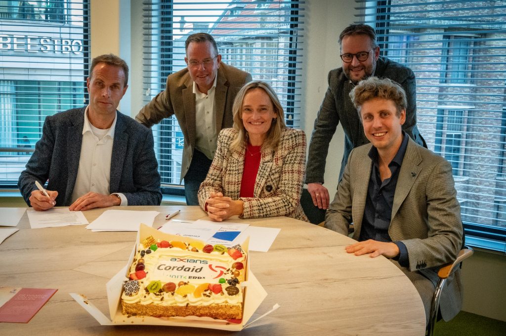 Mensen van Axians en Cordaid