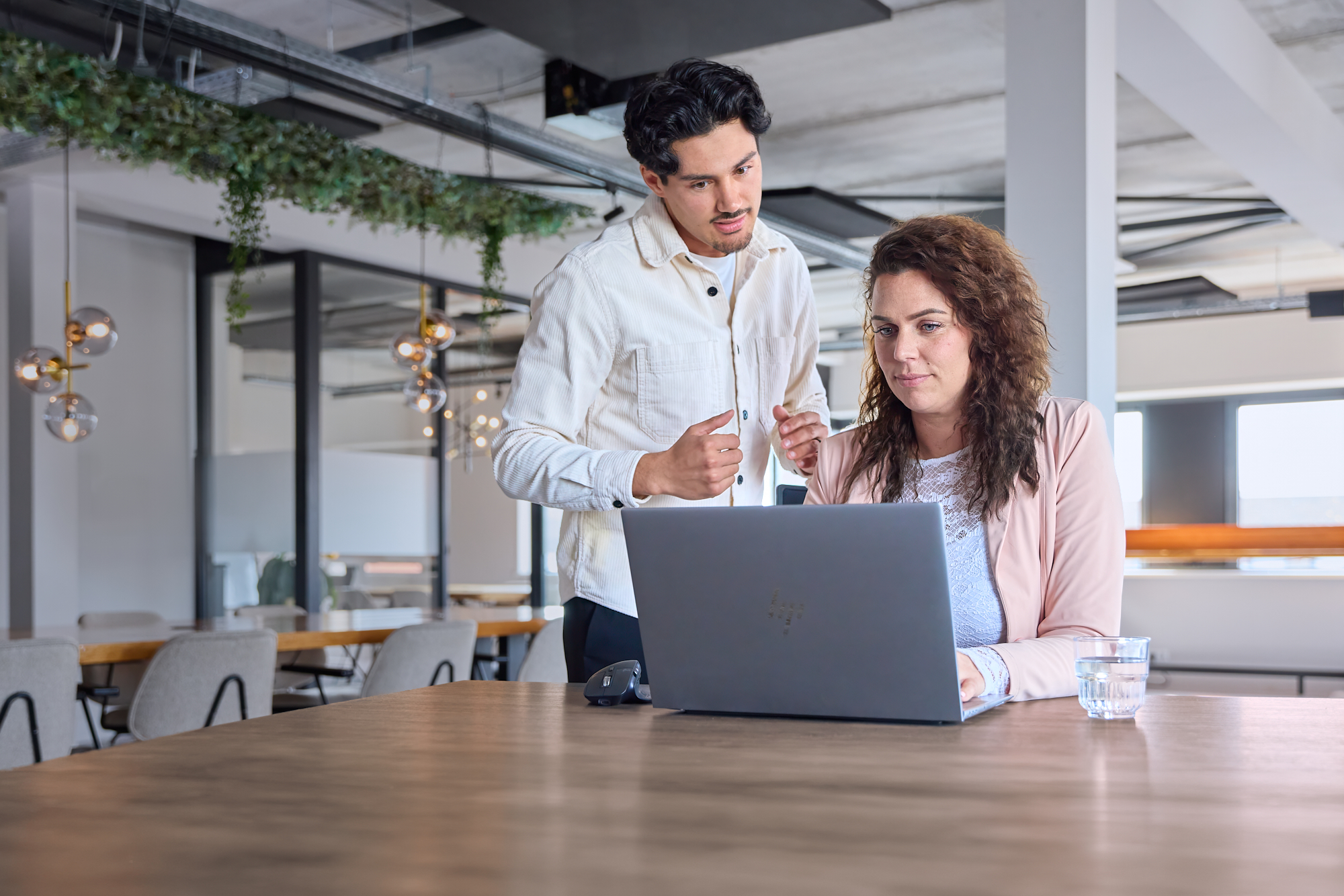 Synergy-expert deligeert taken aan een collega, in Exact Synergy