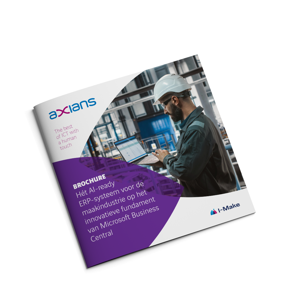 I-Make - hét AI-ready ERP-systeem voor de maakindustrie