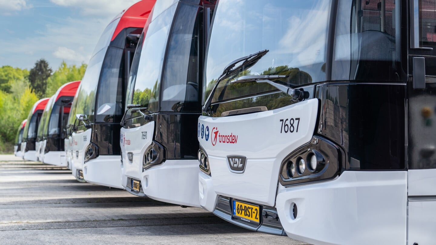 Afbeelding van bussen in het Gooi, Nederland